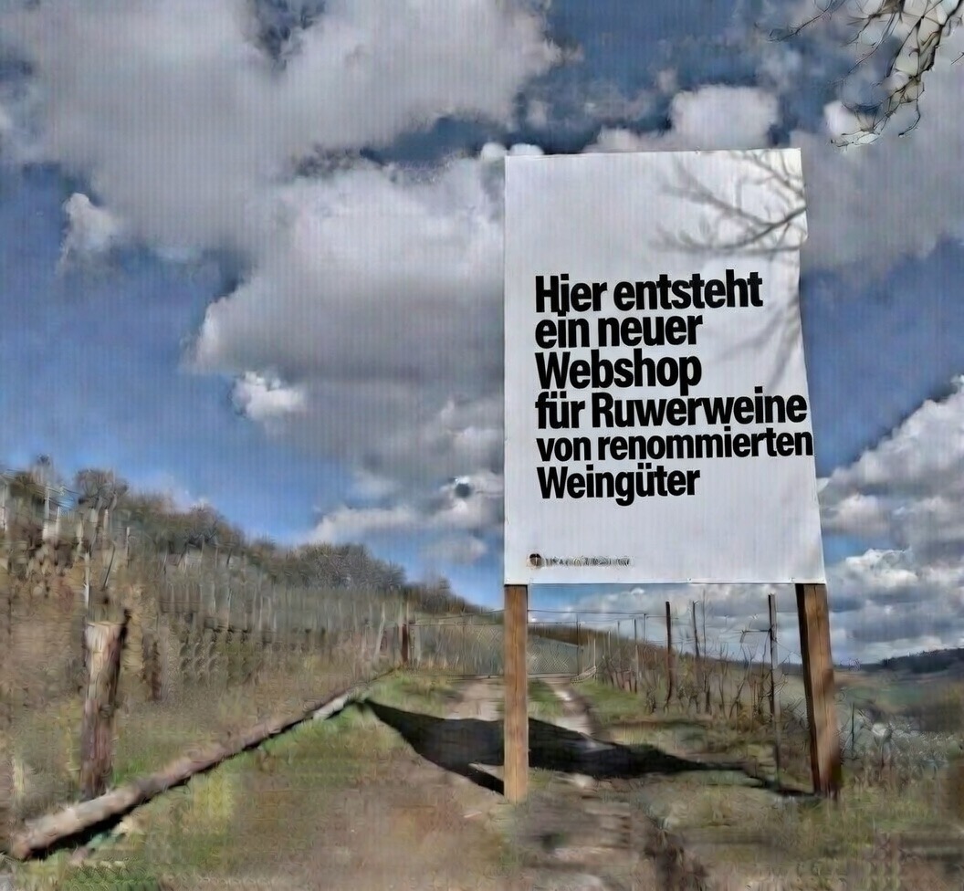 Hier entsteht ein neuer Webshop f�r Ruwerweine von renommierten Weing�tern